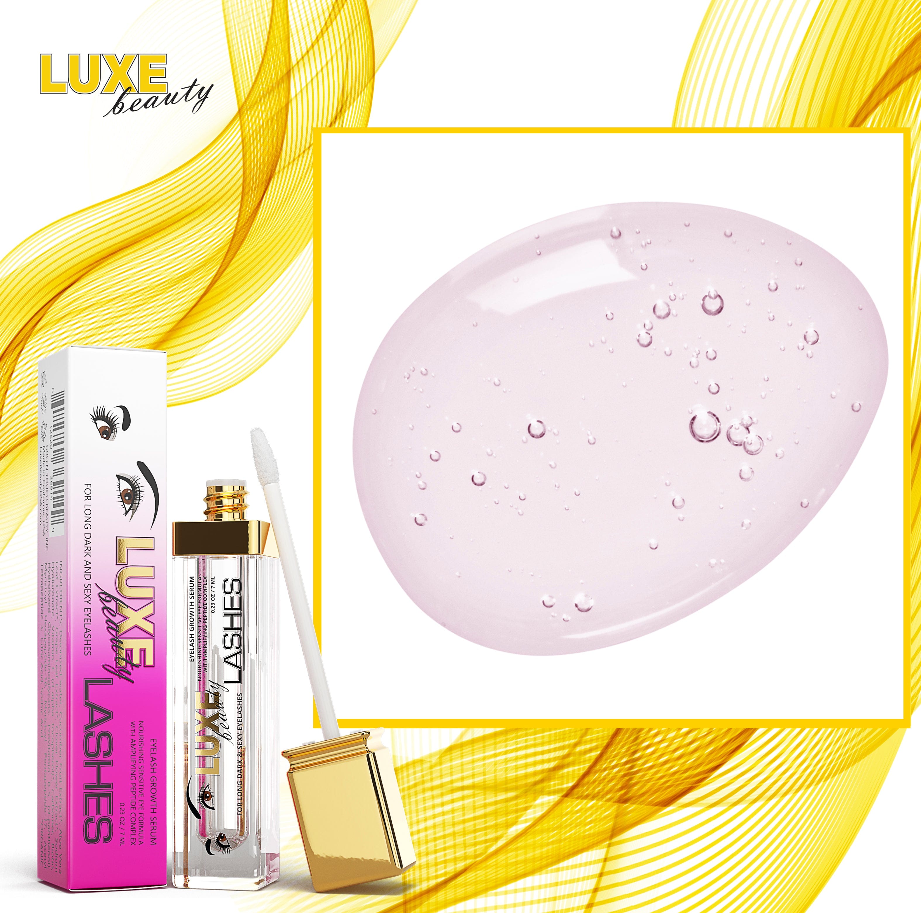 LUXE BEAUTY LASHES™ Nourishing Sensitive Eye Formula for Darker Longer Lashes