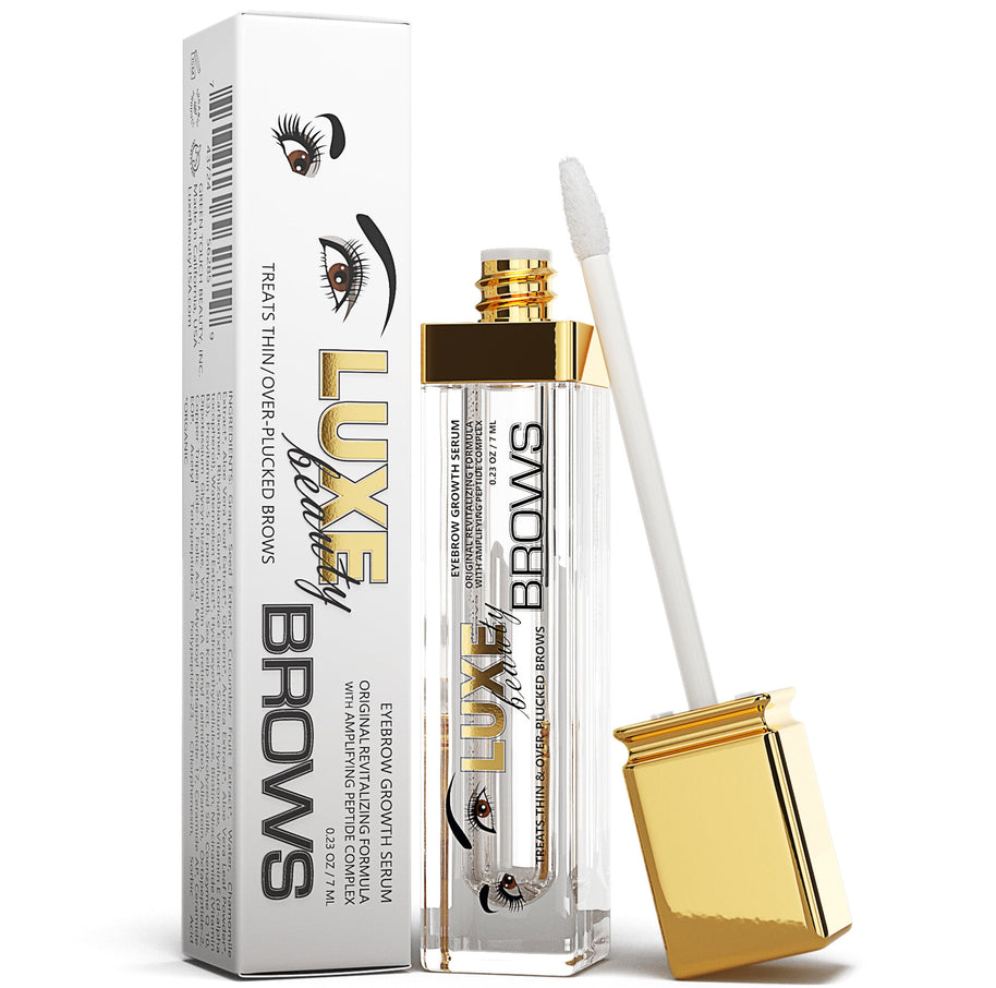 LUXE BEAUTY BROWS™ Advanced Formula Treats Thinning Over-Plucked Eyebrows